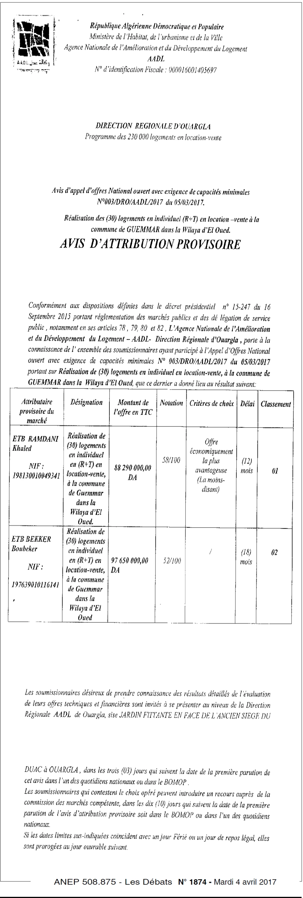 Les Debats