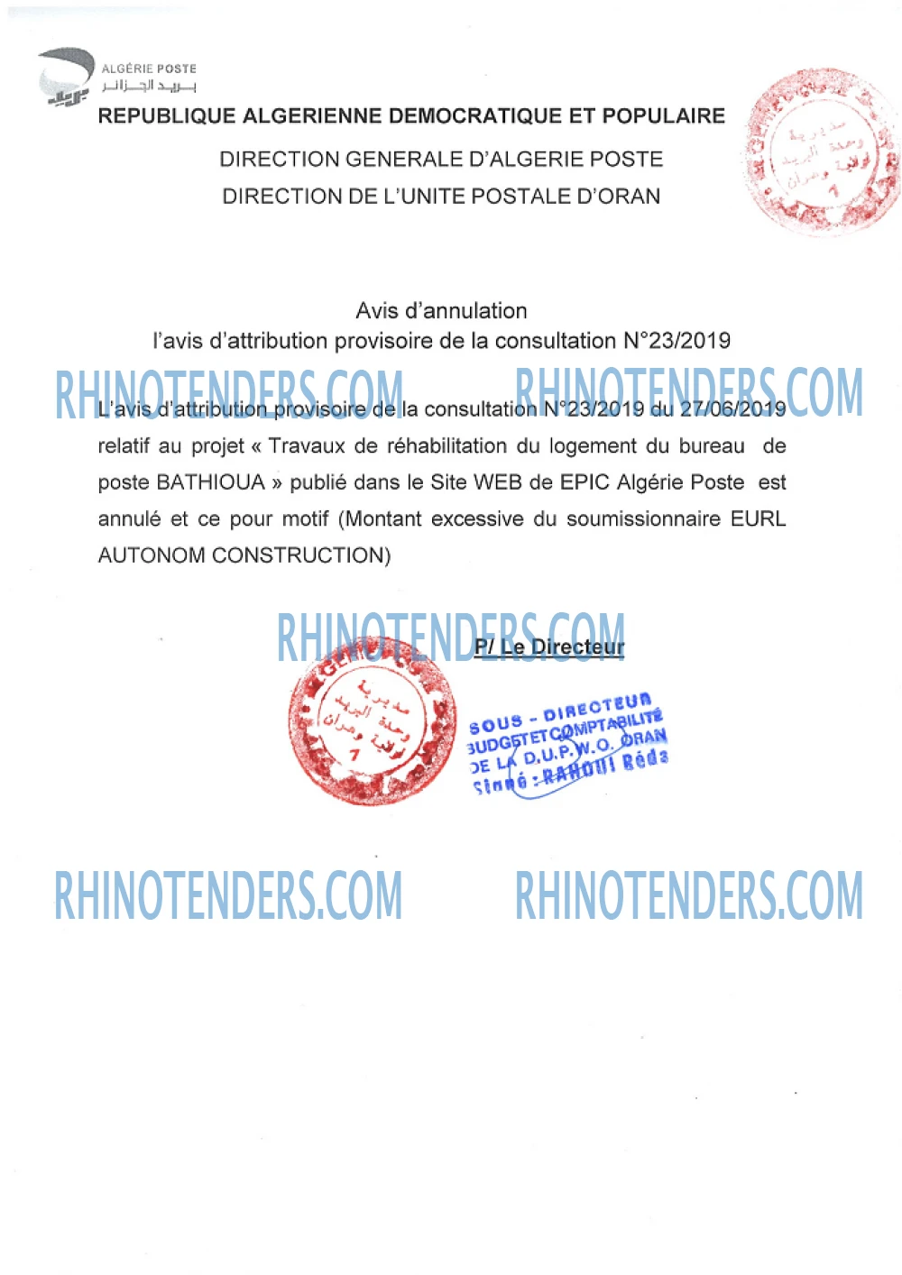Algérie Poste