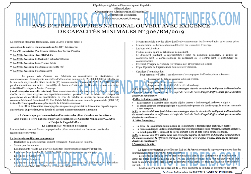 Jeune Independant