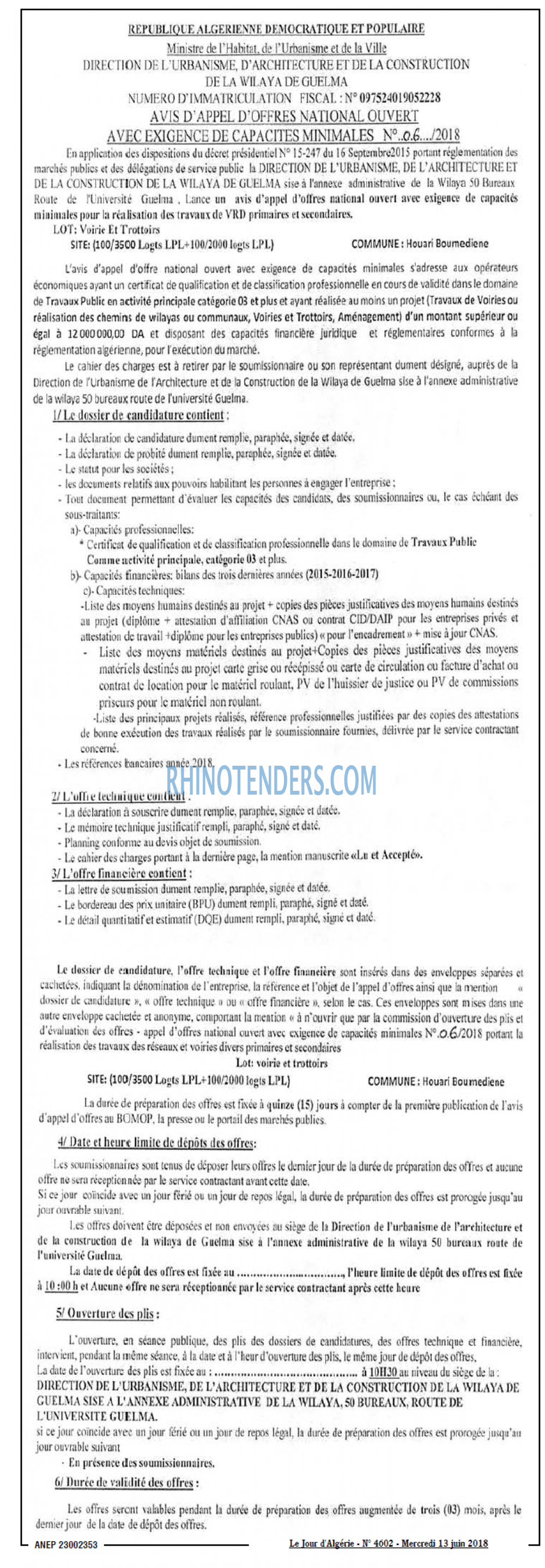 Le Jour d'Algérie