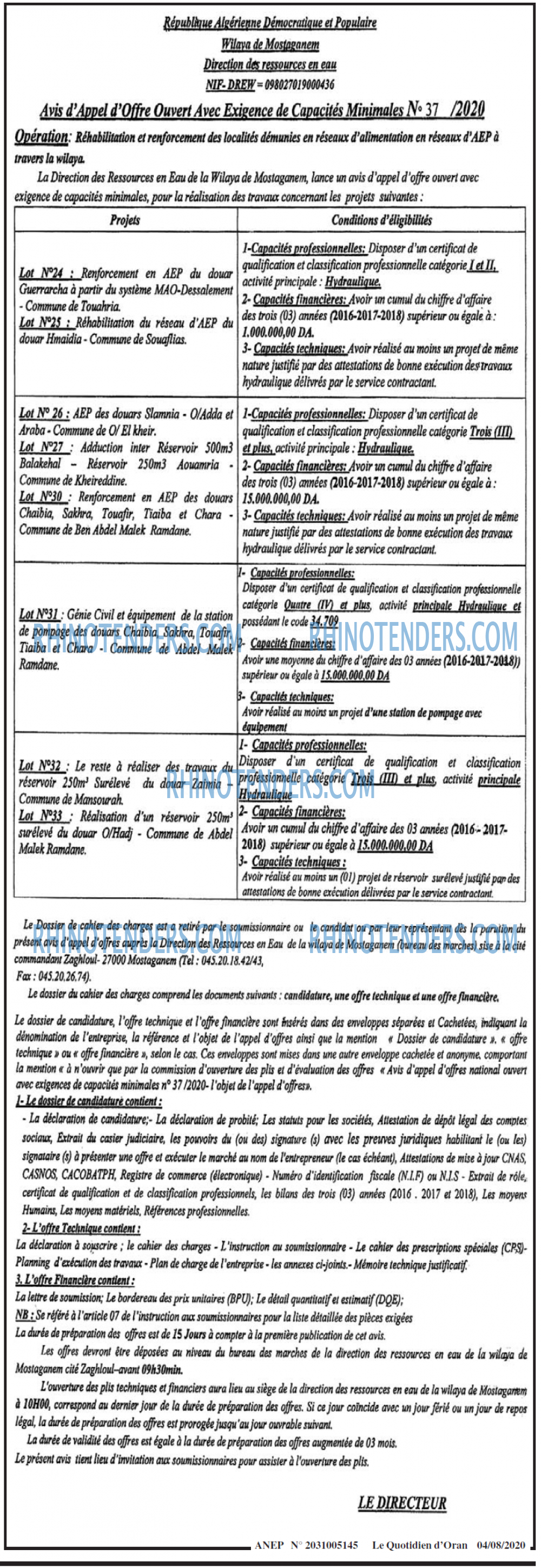 Le Quotidien d'Oran