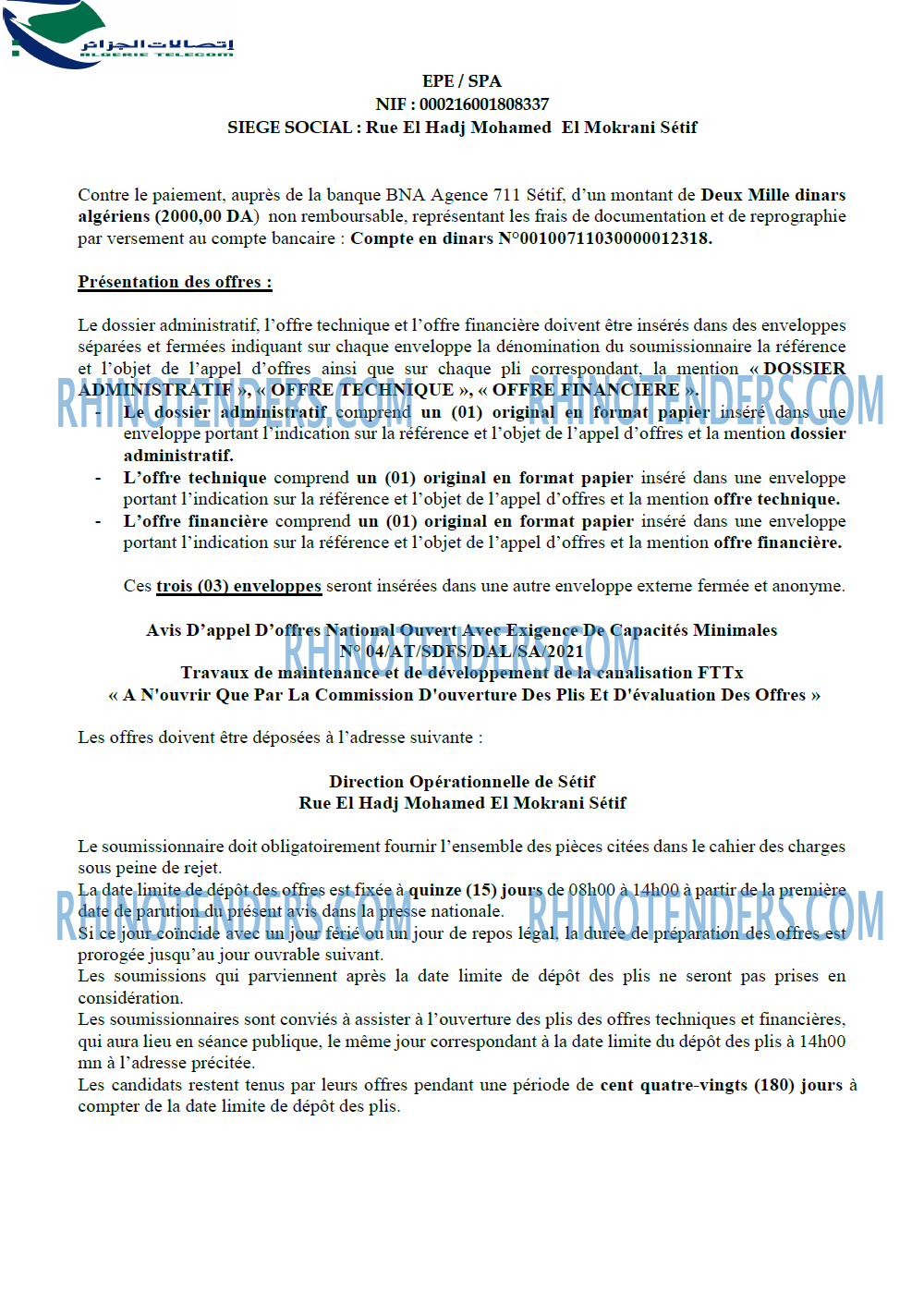 Algérie Télécom