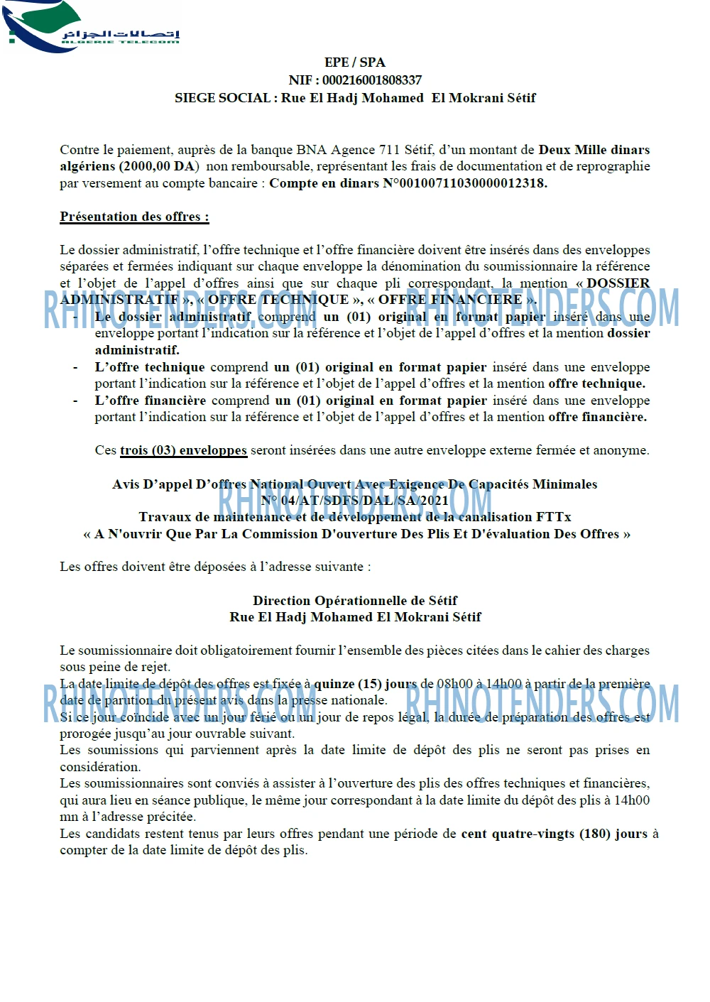 Algérie Télécom