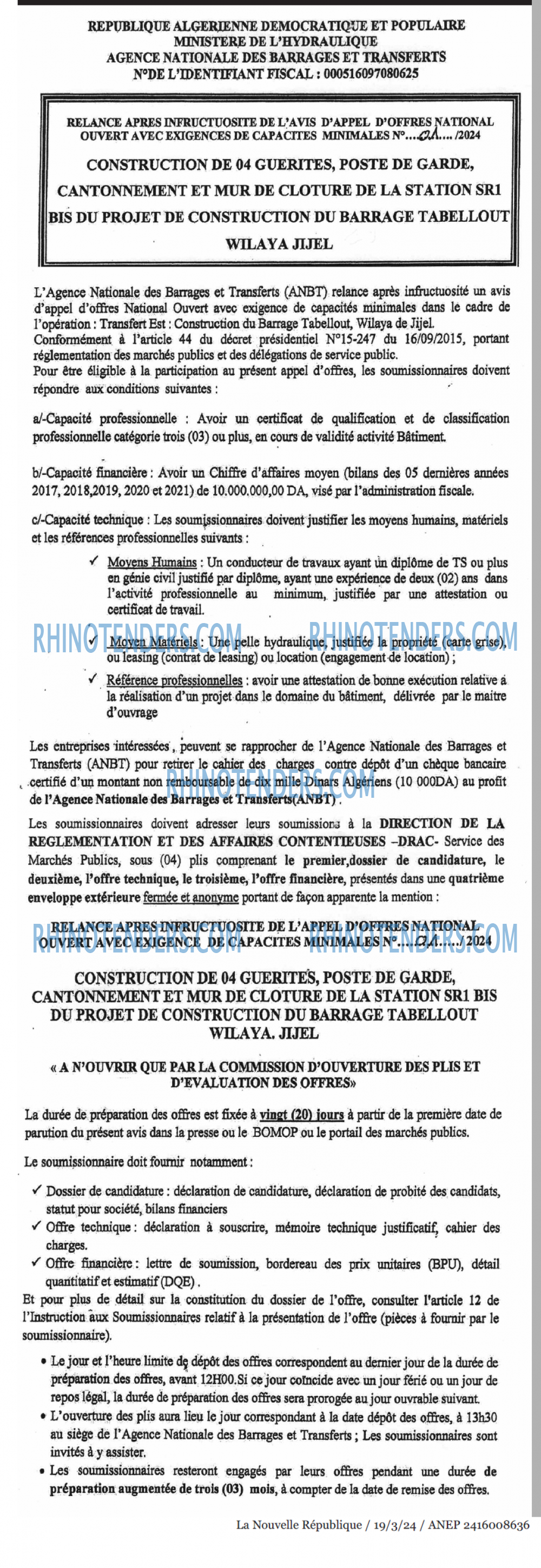NOUVELLE REPUBLIQUE