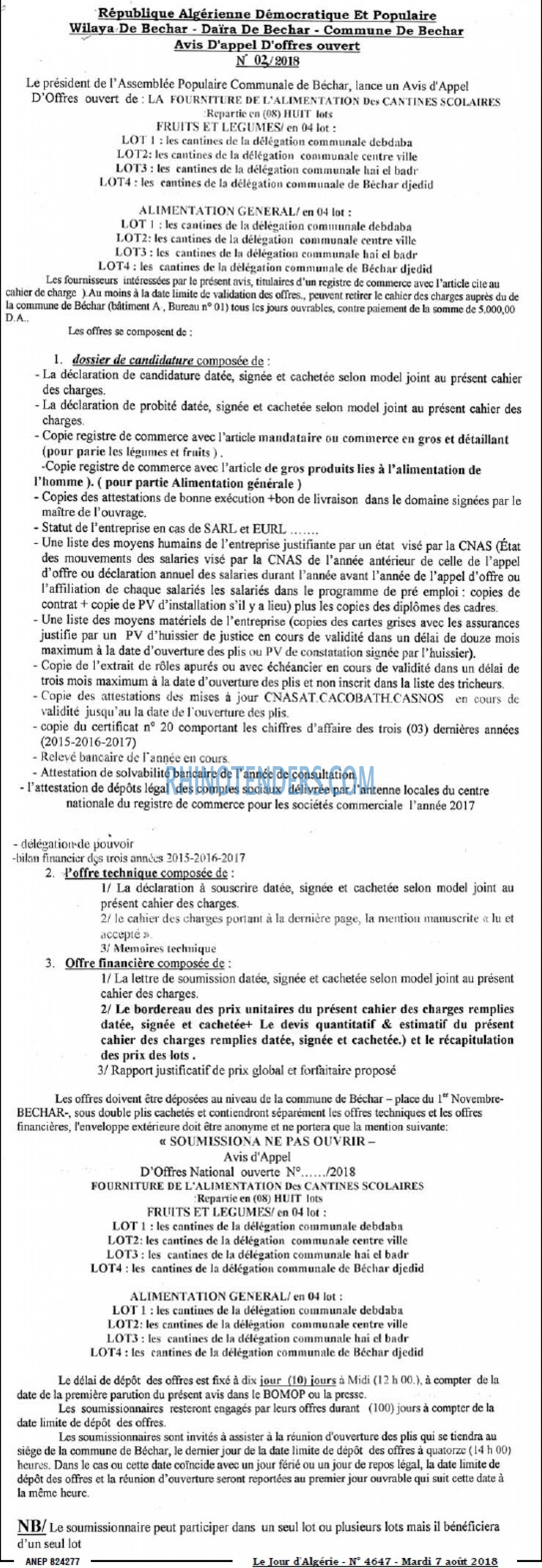 Le Jour d'Algérie
