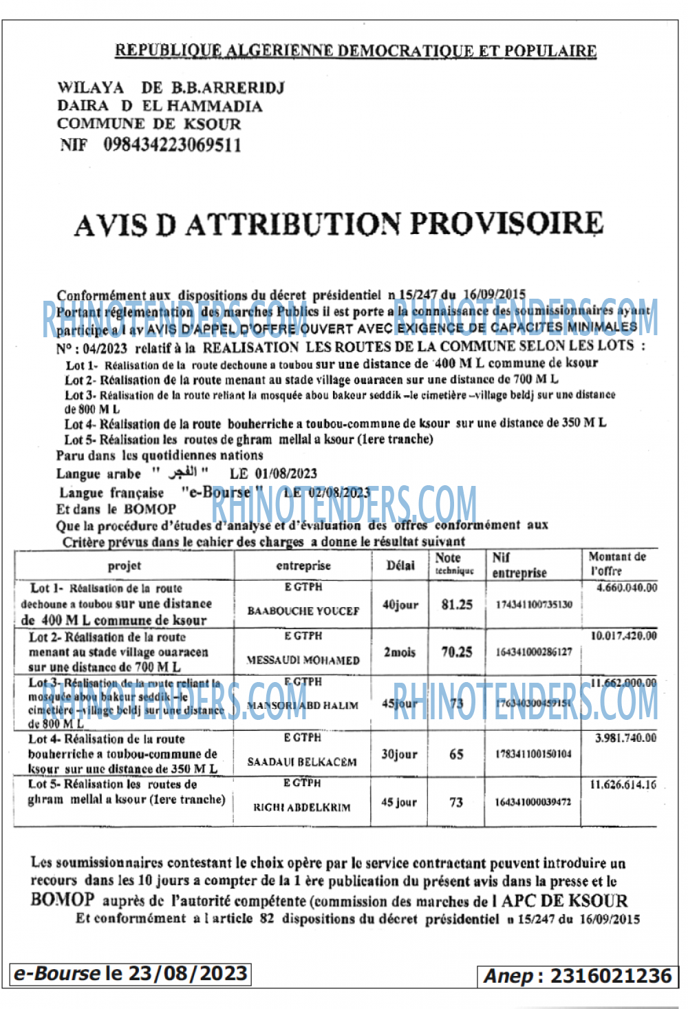 Autres