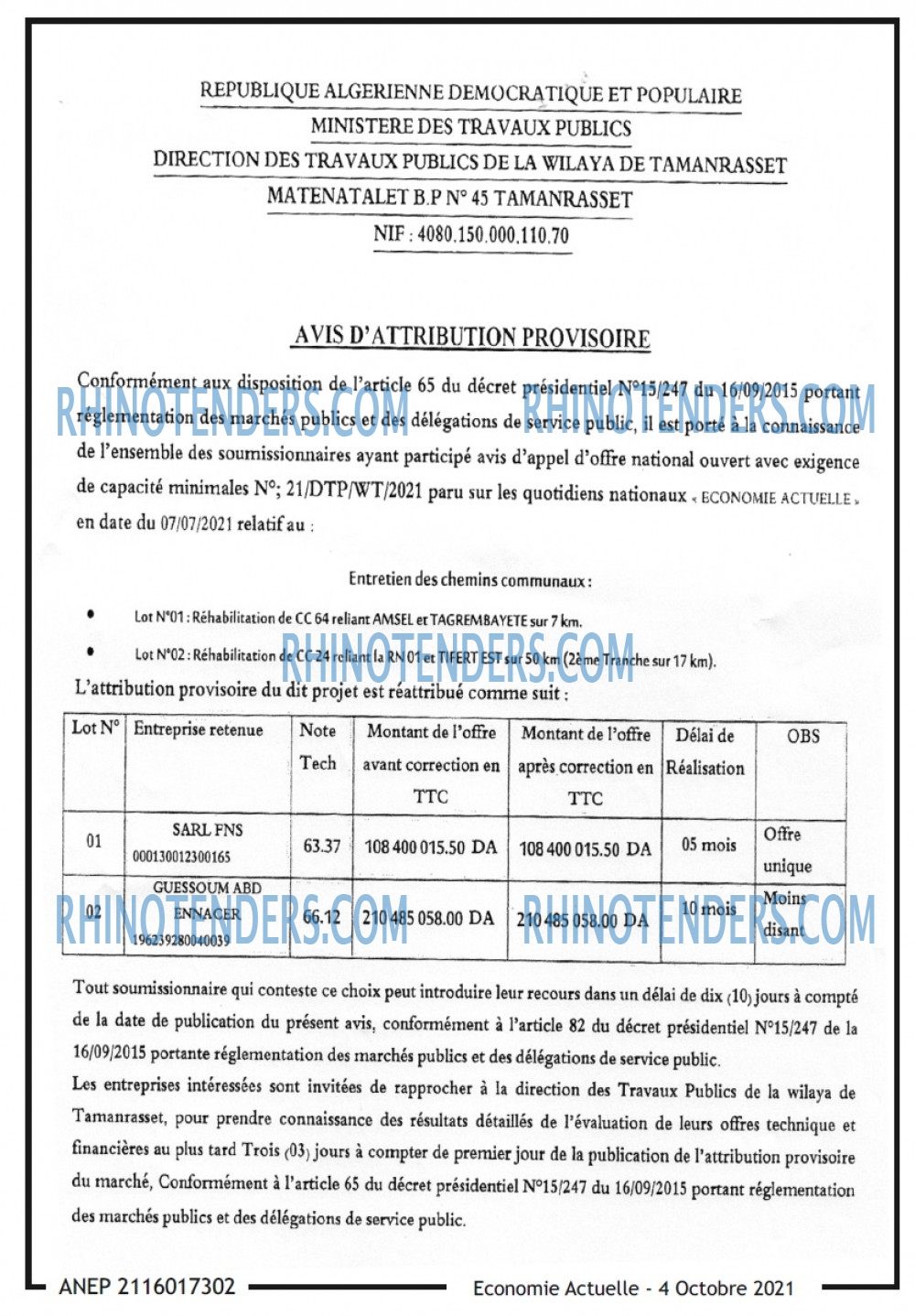 Economie Actuelle