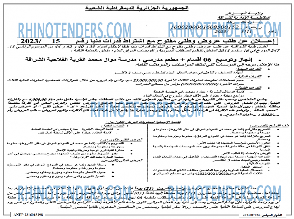 المشوار السياسي