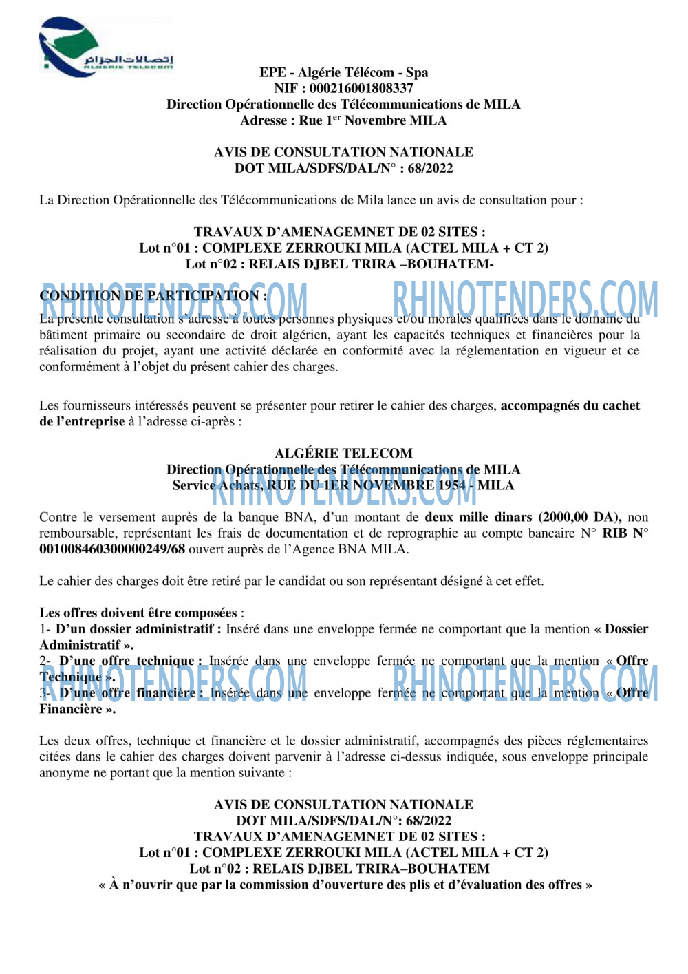 Algérie Télécom