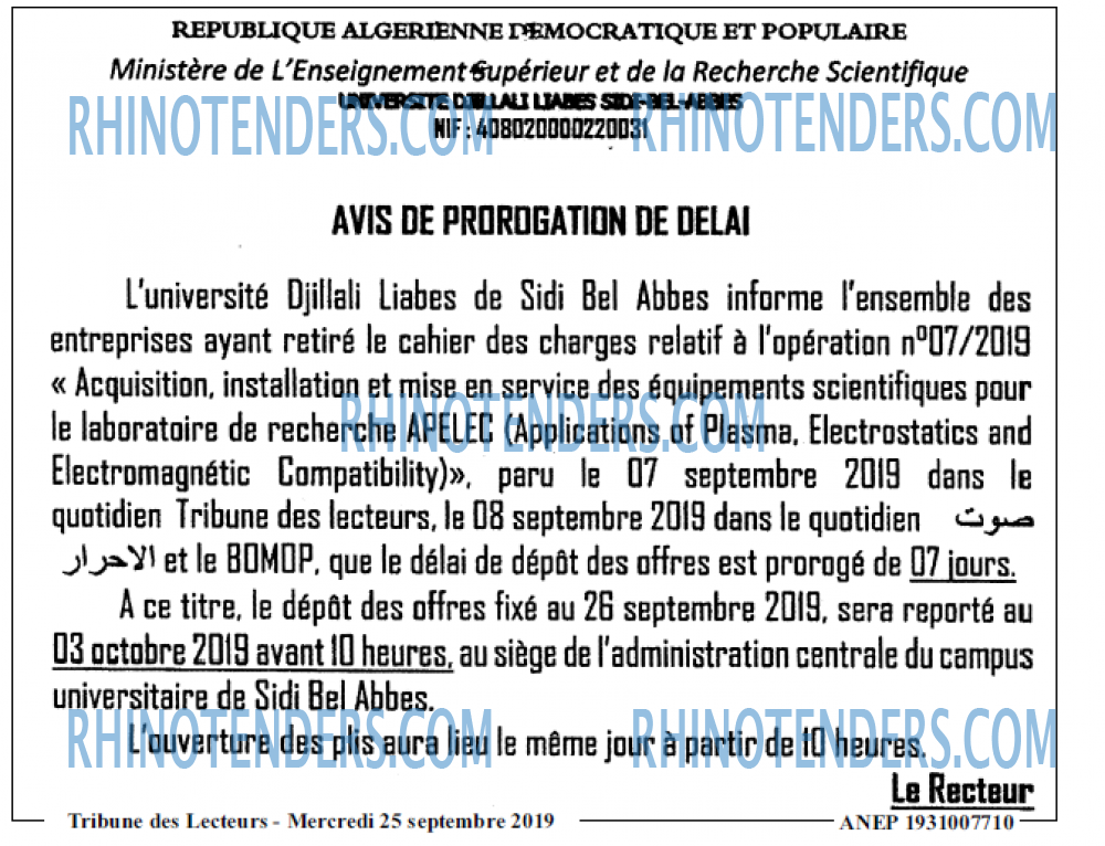 TRIBUNE DES LECTEURS