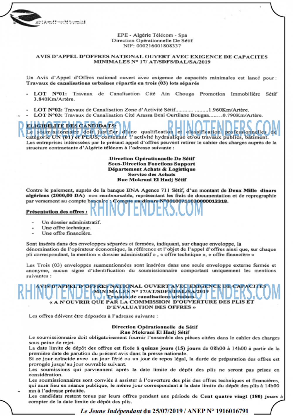 Jeune Independant