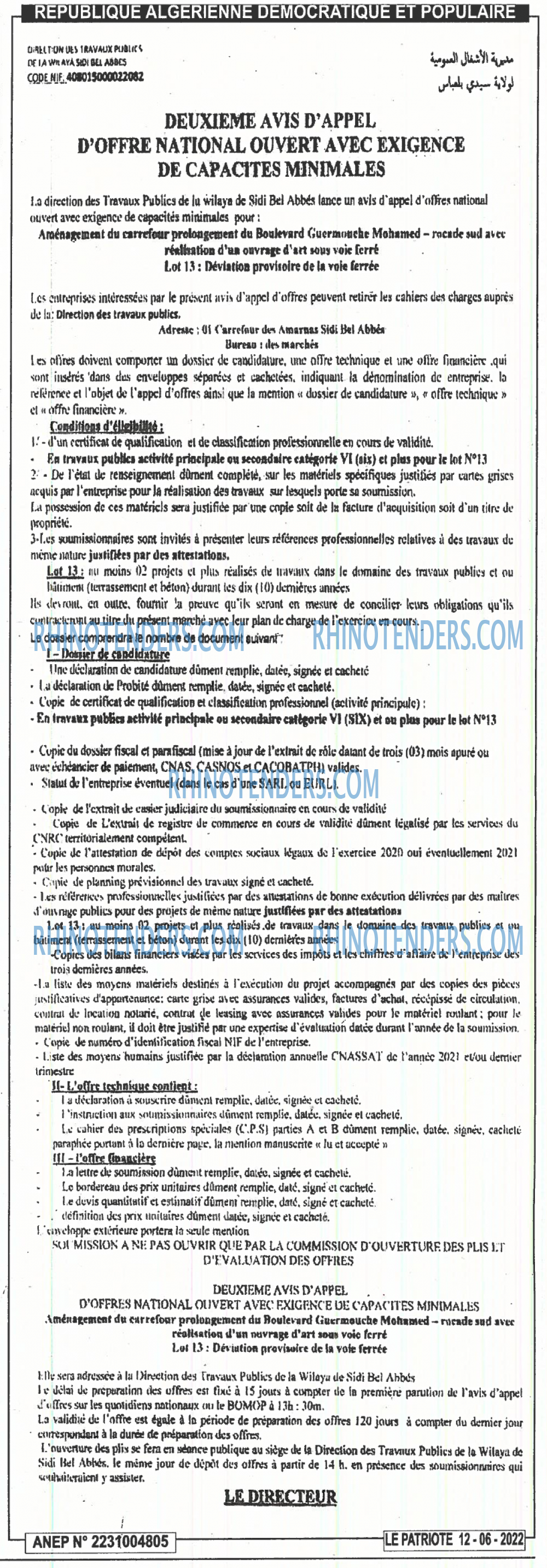 LE PATRIOTE