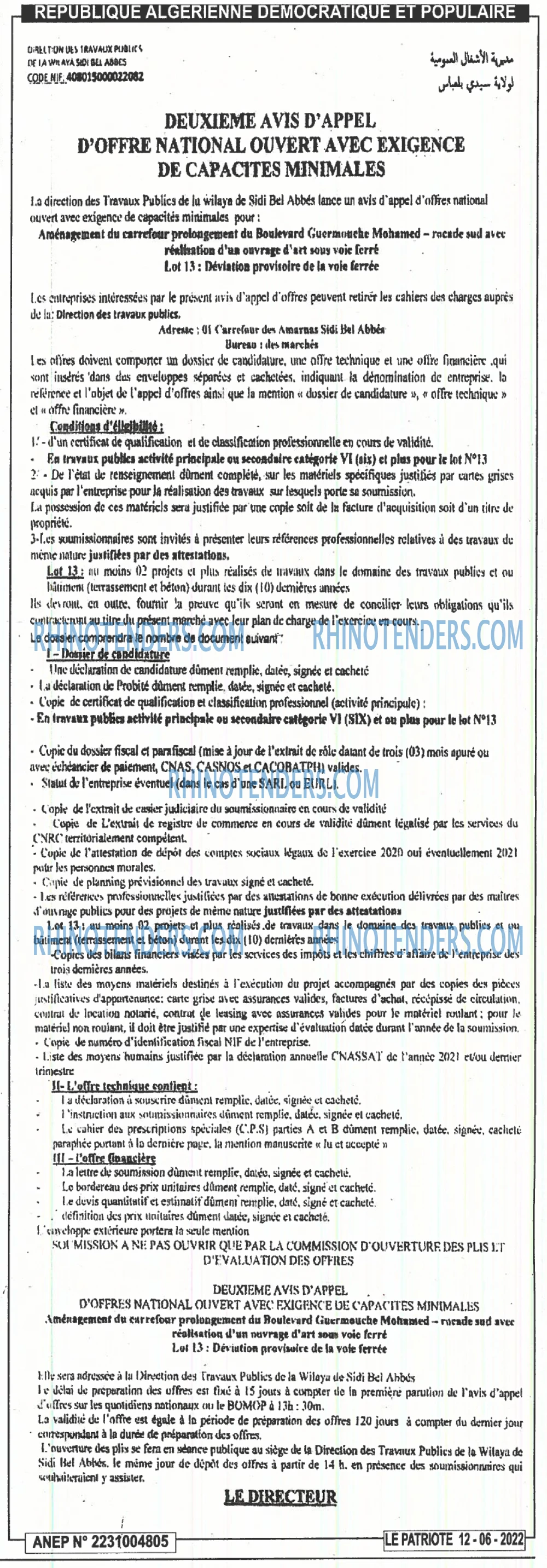 LE PATRIOTE