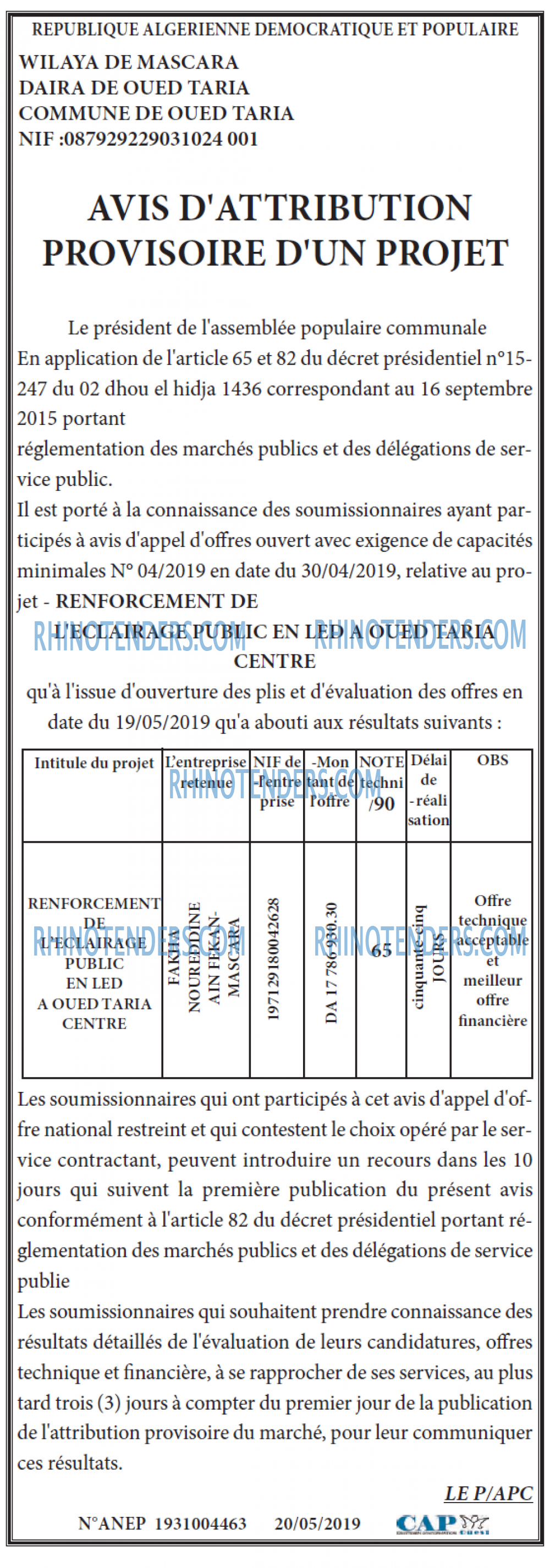 CAP OUEST