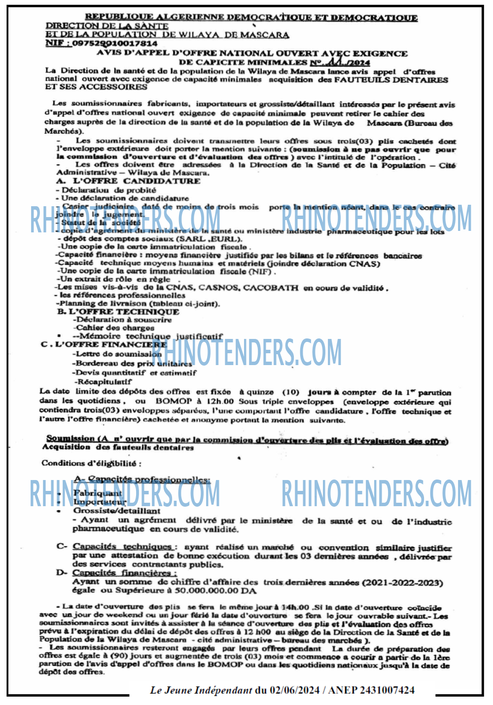 Jeune Independant