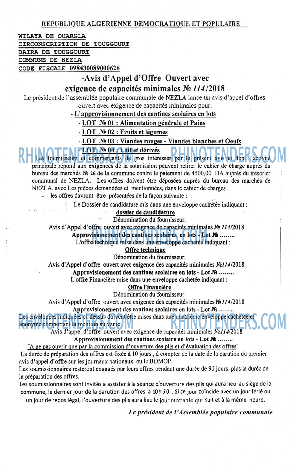 Le Chiffre d'Affaires