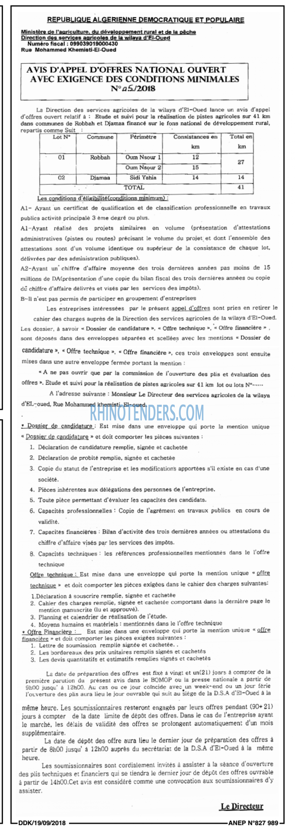 LA DEPECHE DE KABYLIE