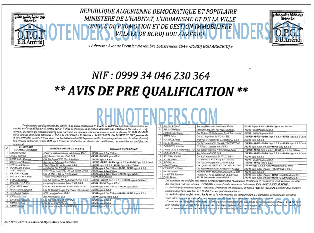 Le Courrier d'Algerie