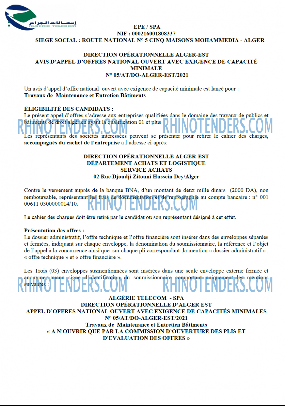 Algérie Télécom