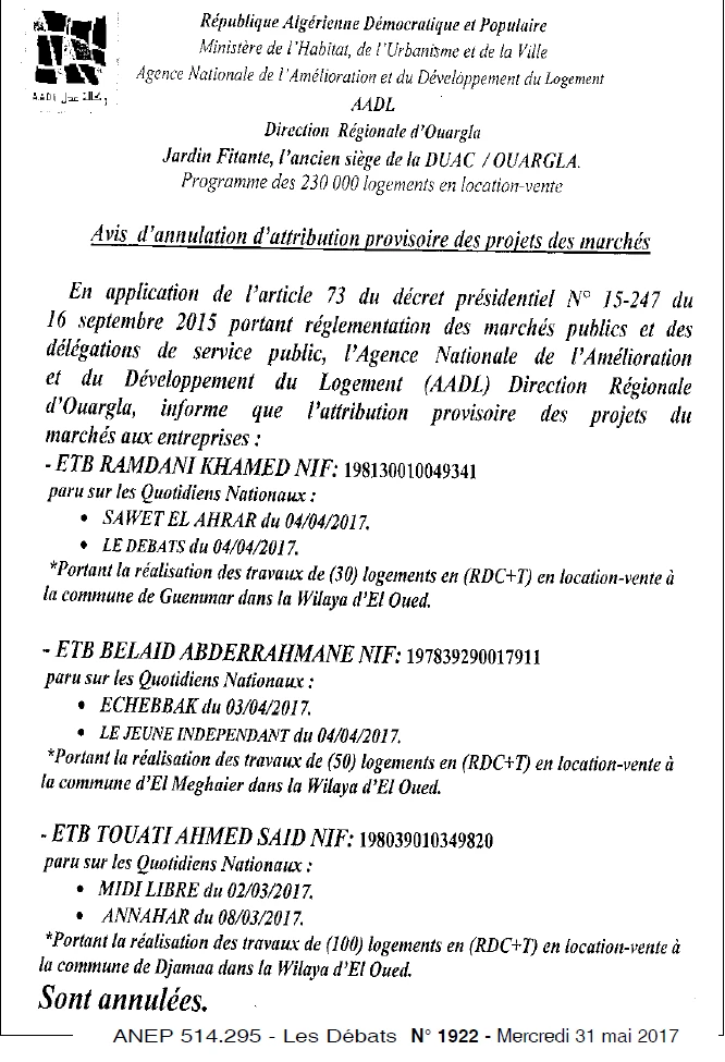 Les Debats