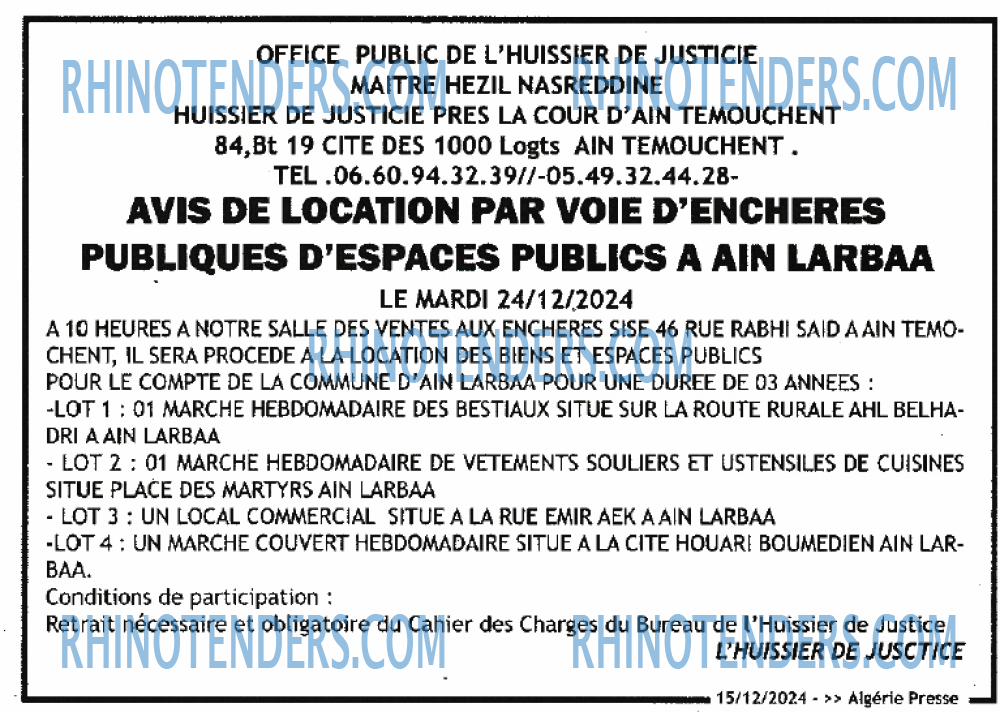 ALGERIE PRESSE