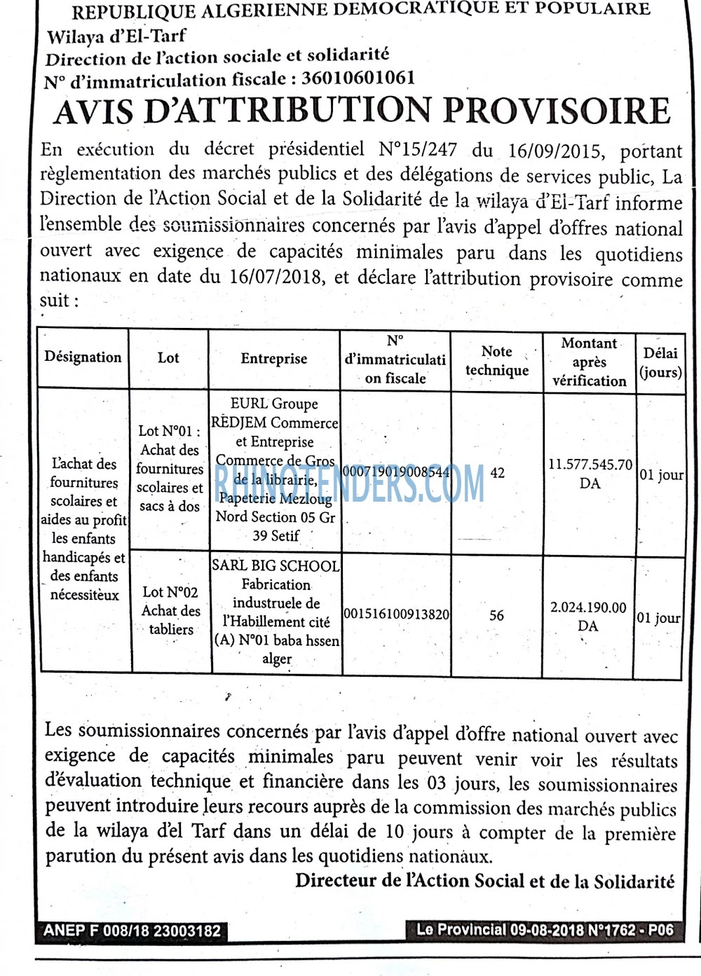 LE PROVINCIAL