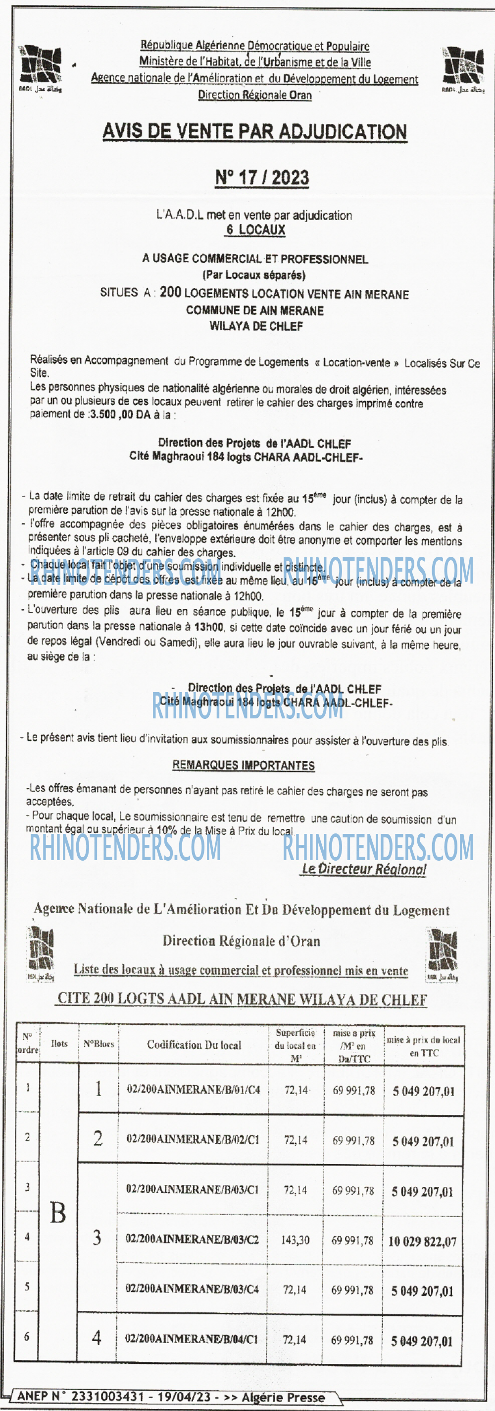 ALGERIE PRESSE