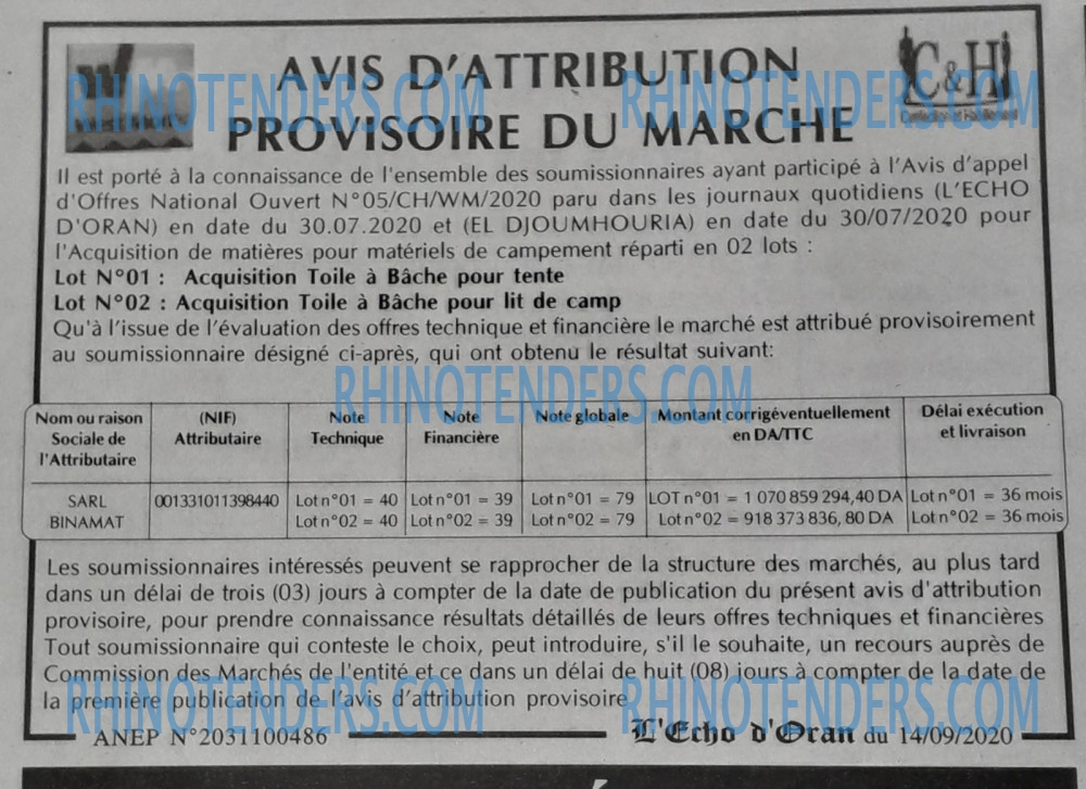 L'ECHO D'ORAN