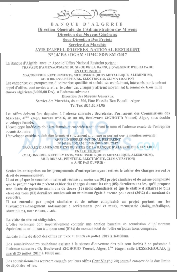 LE SOIR D'ALGERIE
