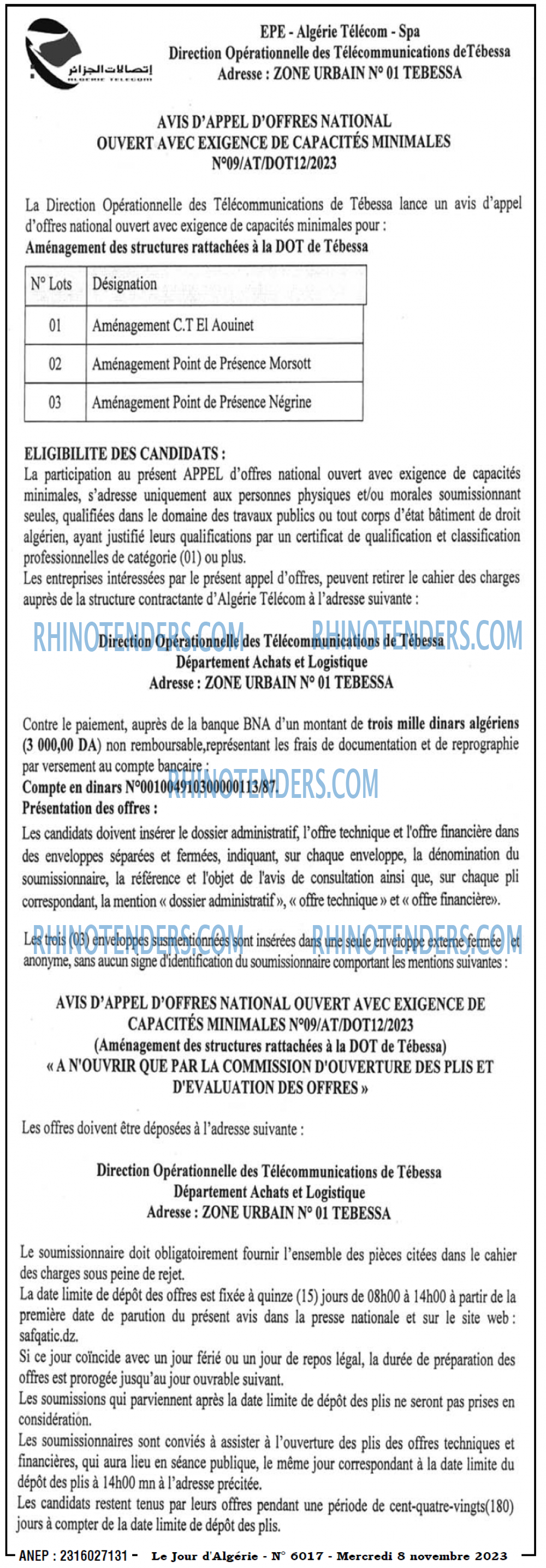 Le Jour d'Algérie