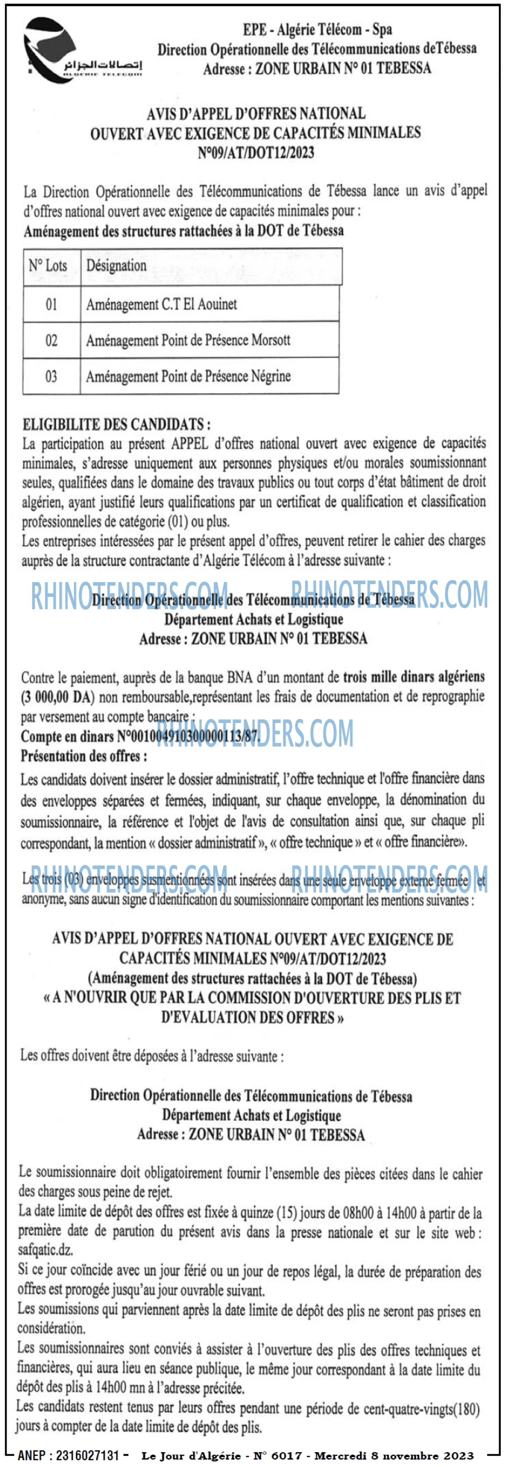 Le Jour d'Algérie