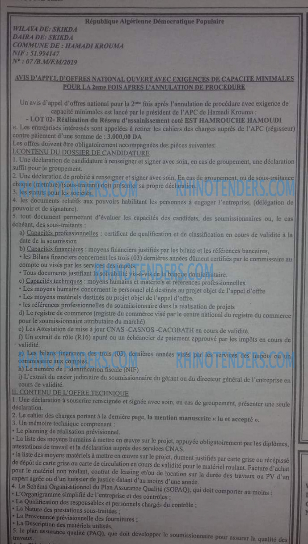 SEYBOUSSE TIMES