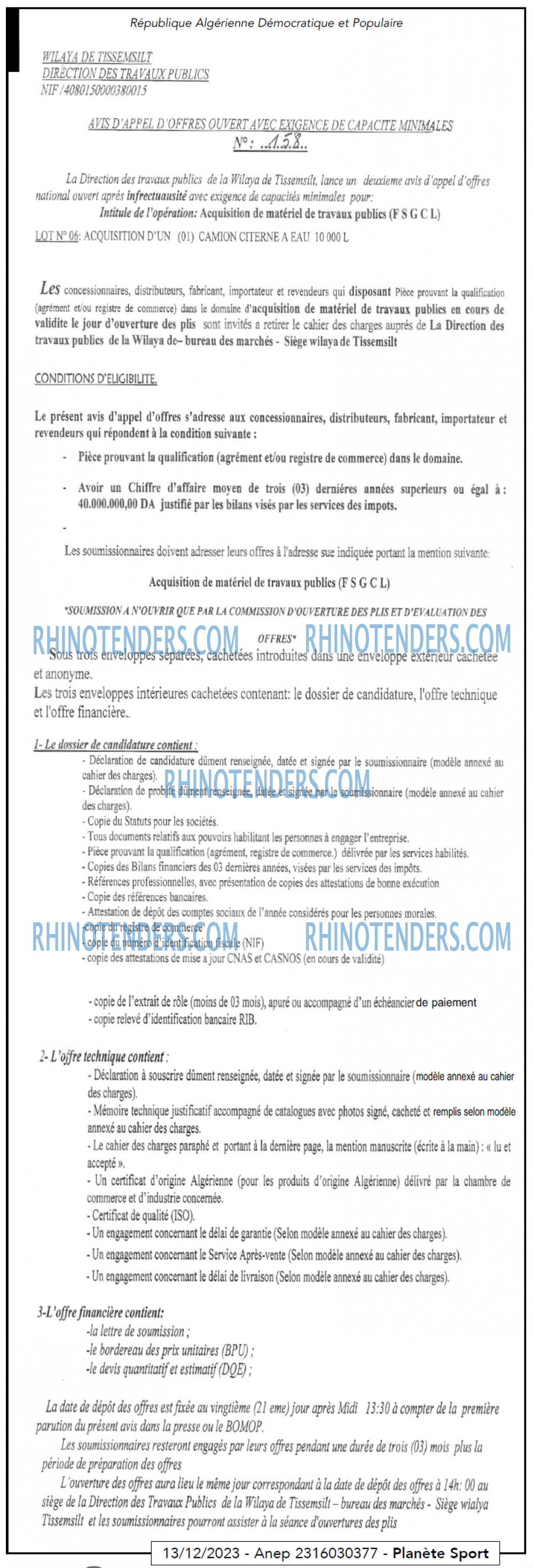 PLANETE SPORT