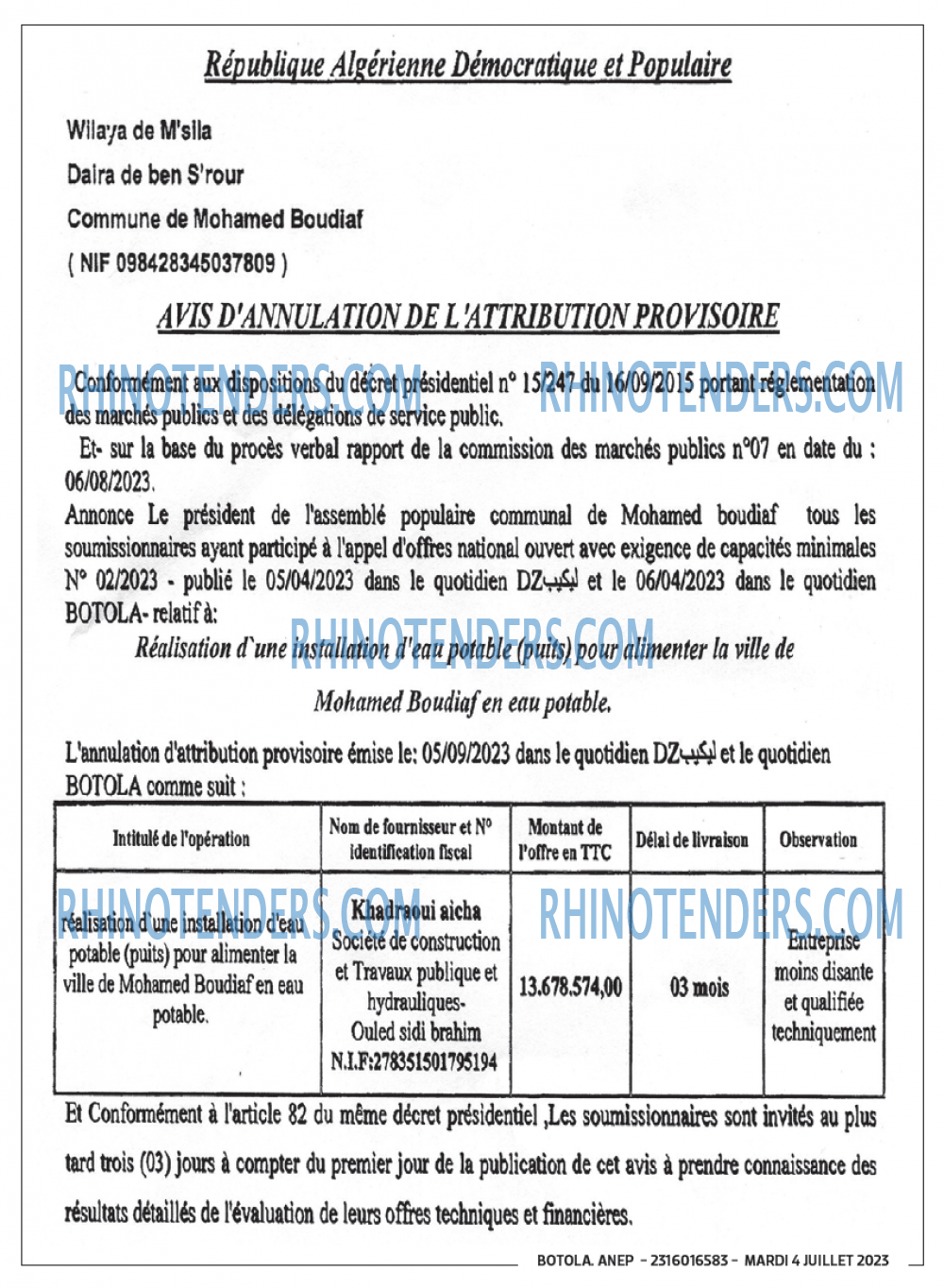 BOTOLA