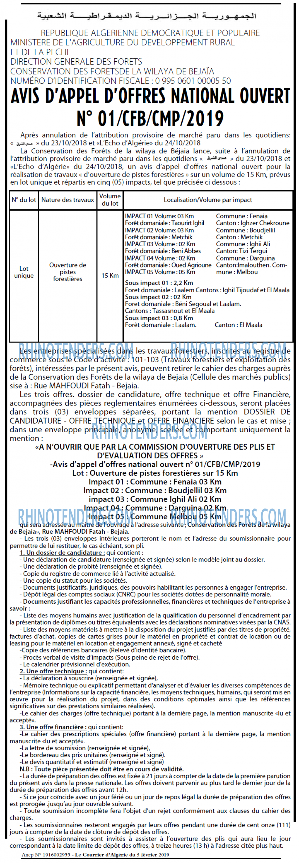 Le Courrier d'Algerie