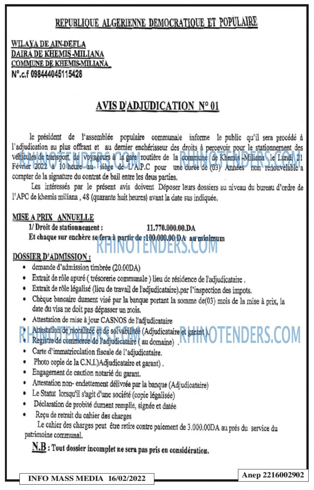 Infos Mass Media