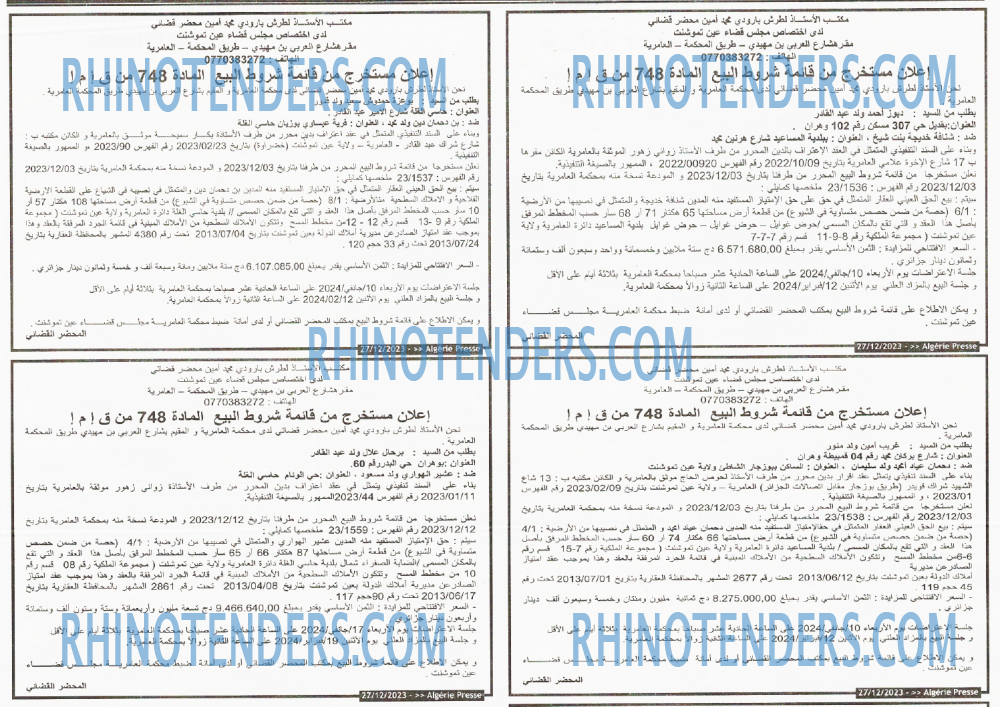 ALGERIE PRESSE