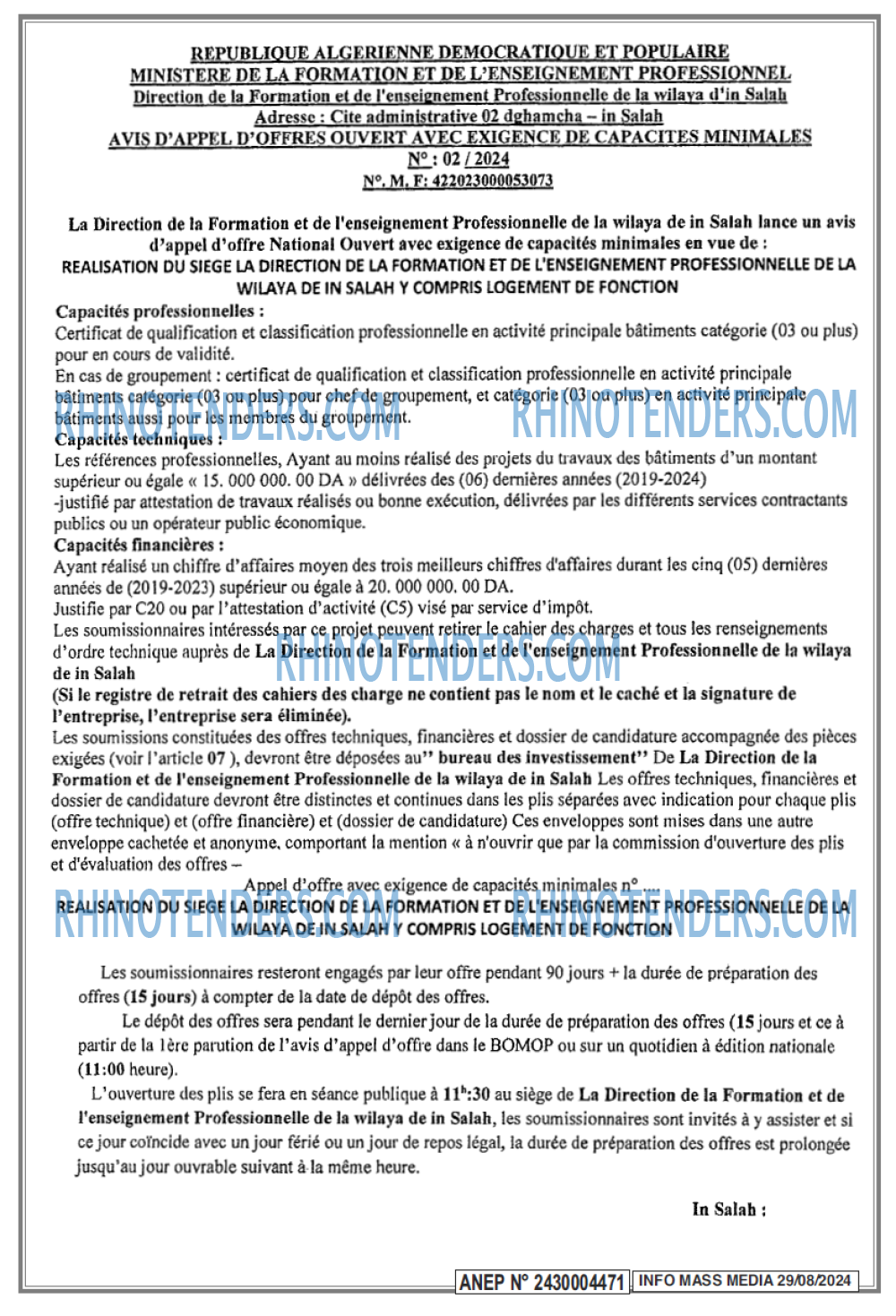 Infos Mass Media