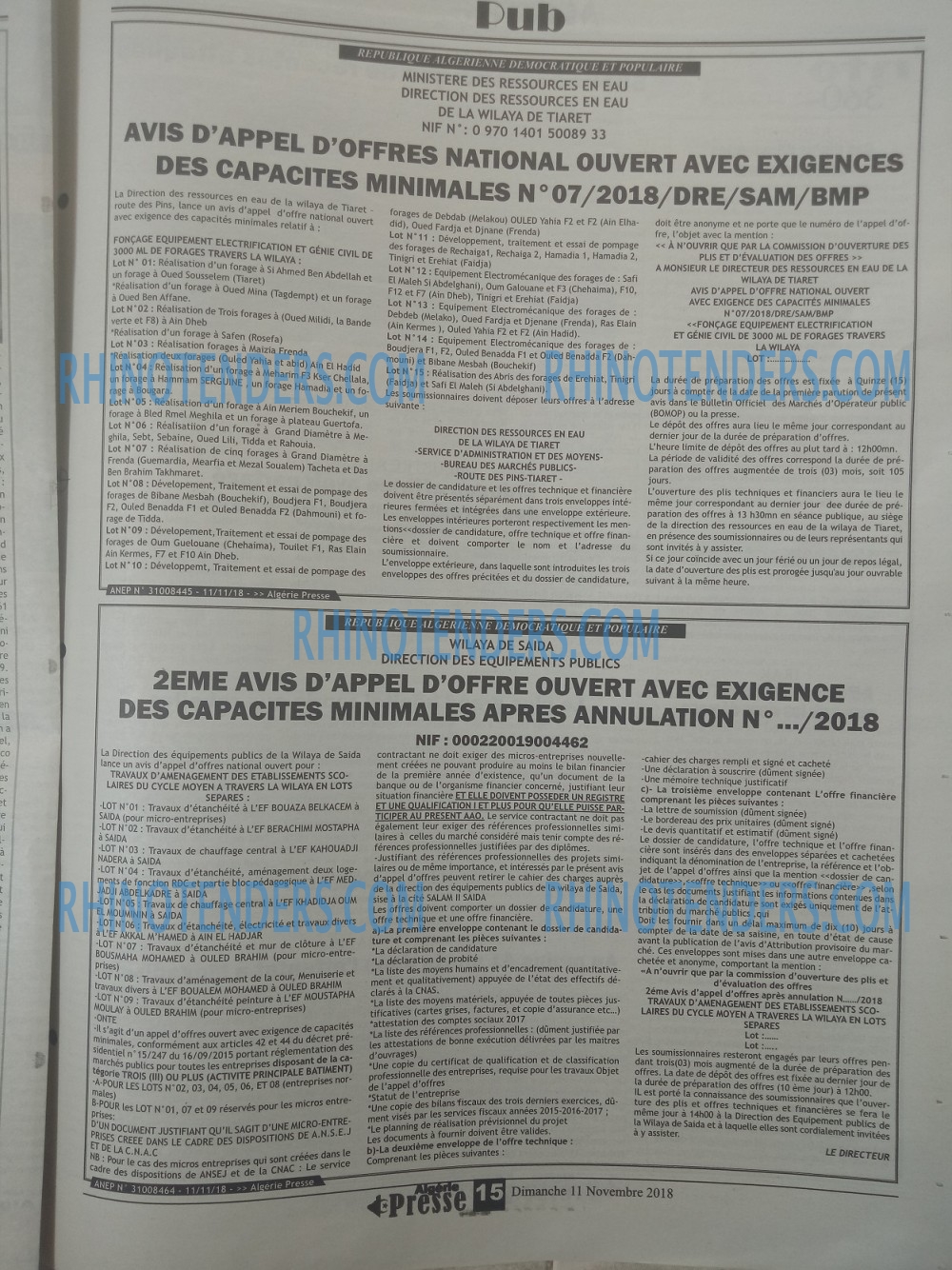 ALGERIE PRESSE