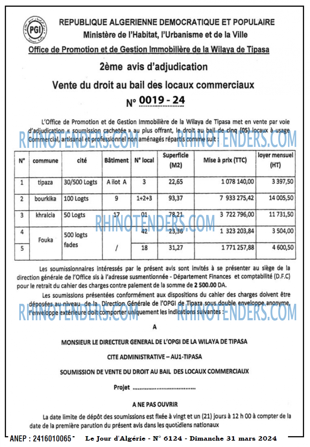 Le Jour d'Algérie