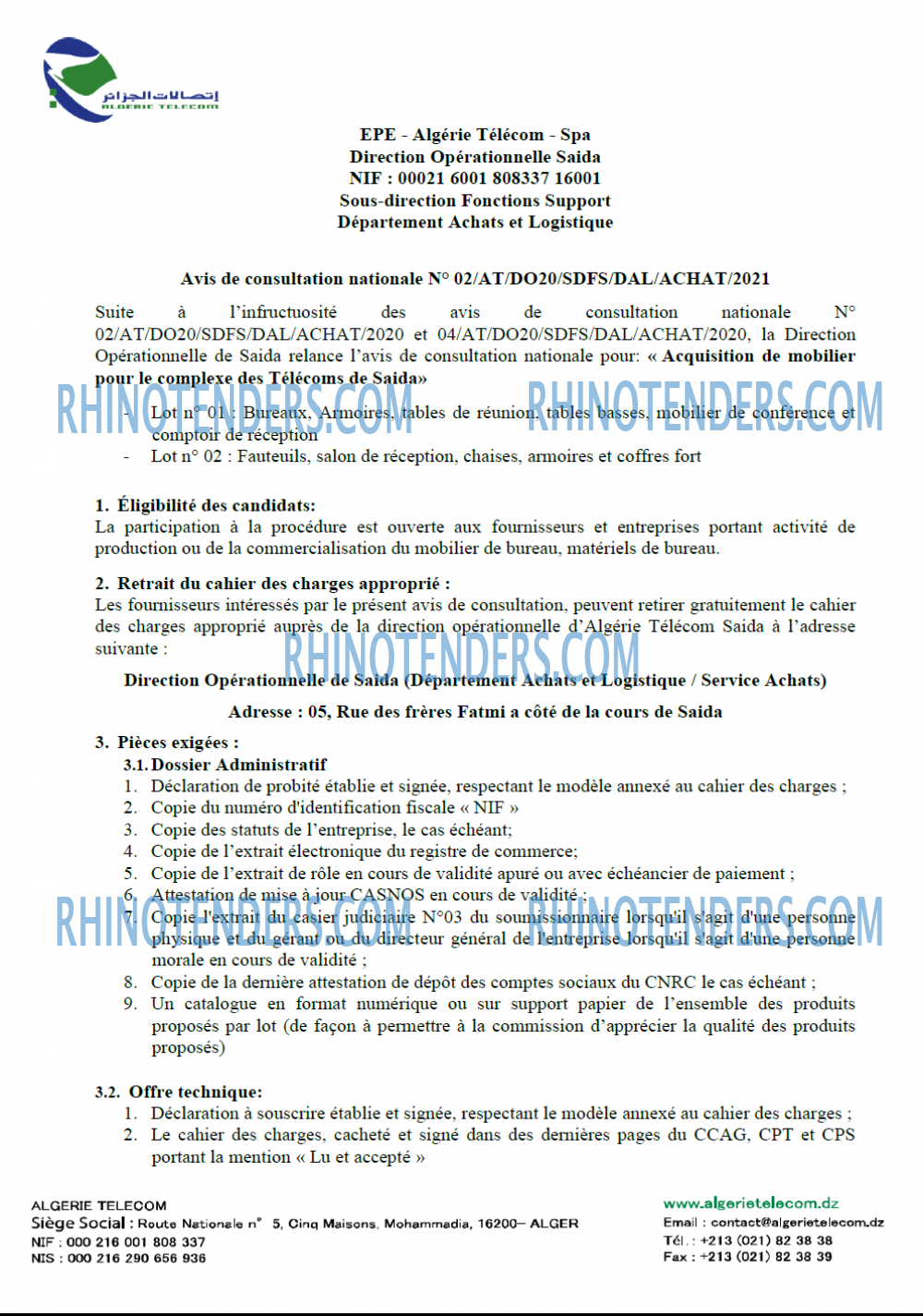 Algérie Télécom