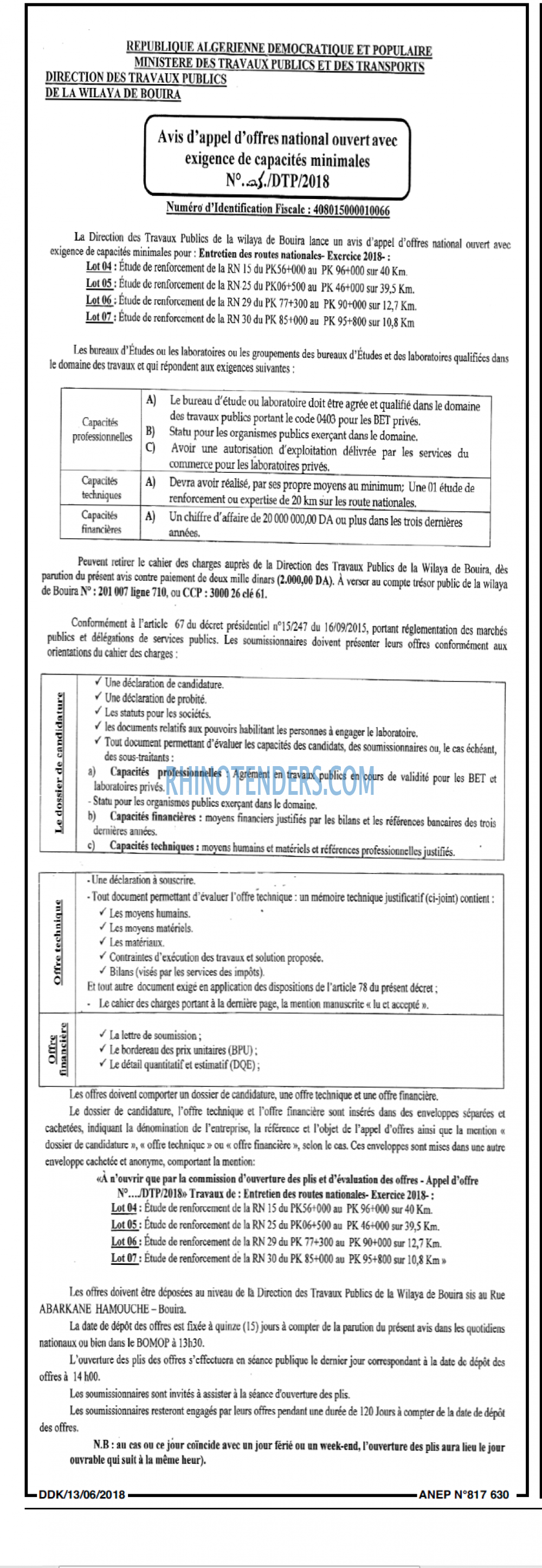 LA DEPECHE DE KABYLIE