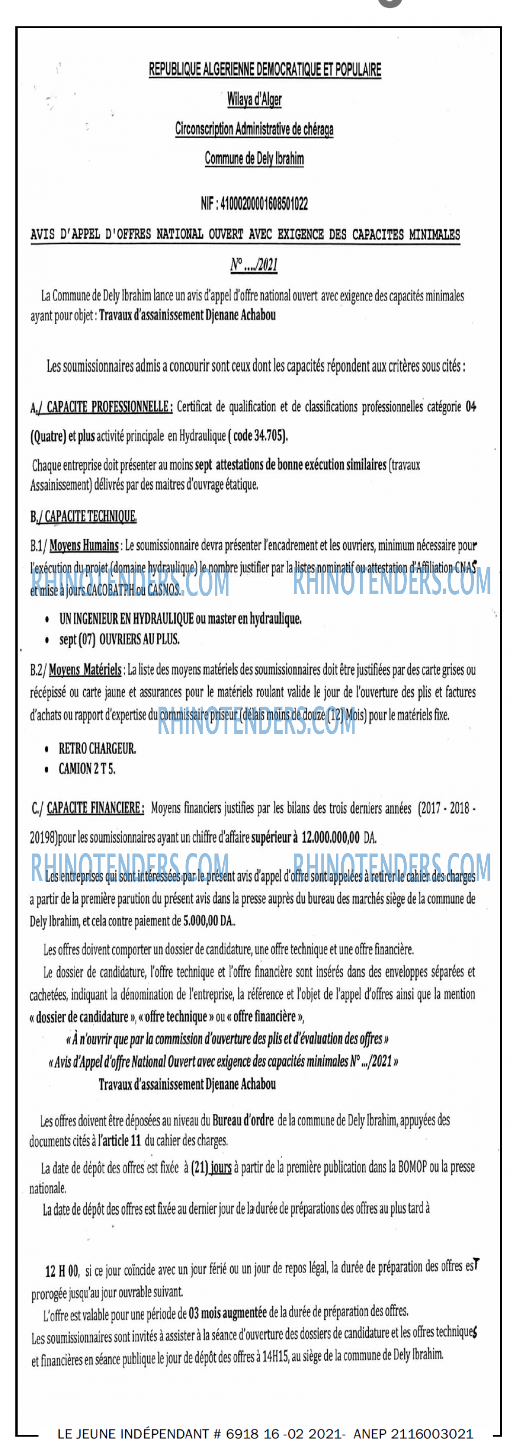 Jeune Independant
