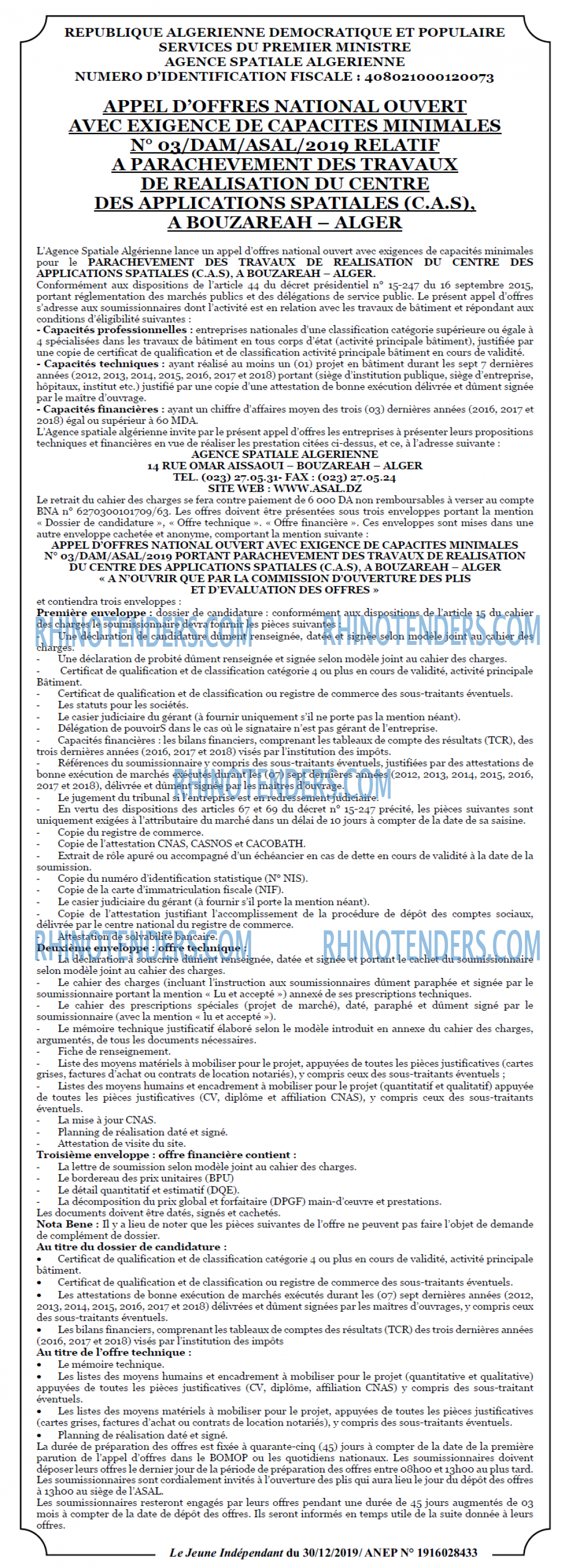 Jeune Independant