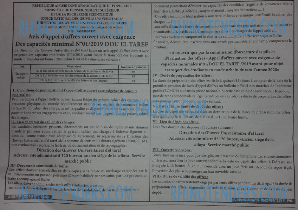 LE PROVINCIAL
