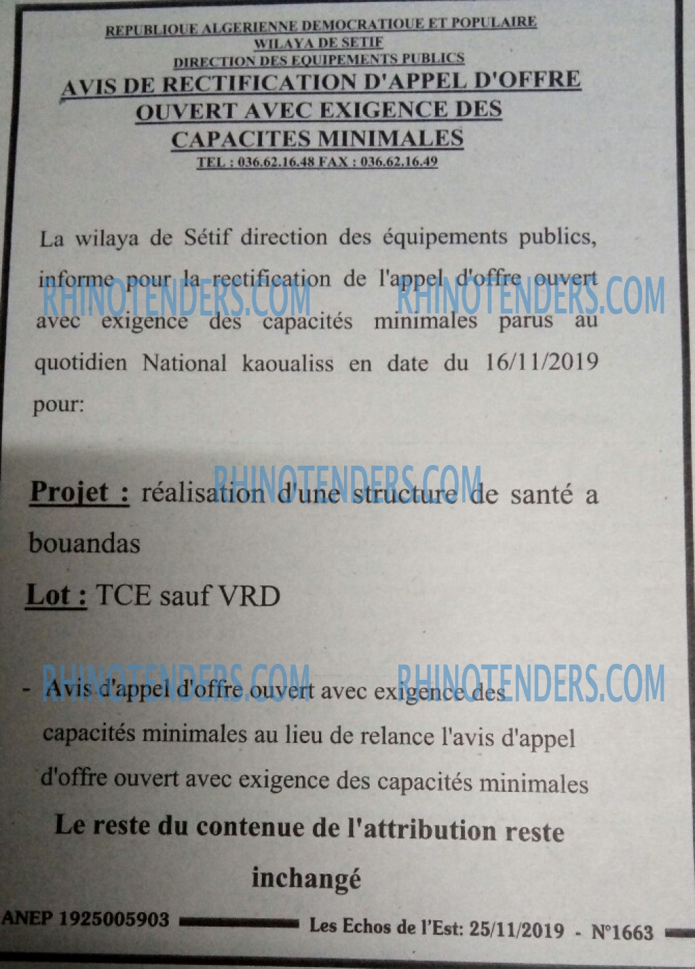 Les Echos de l'Est