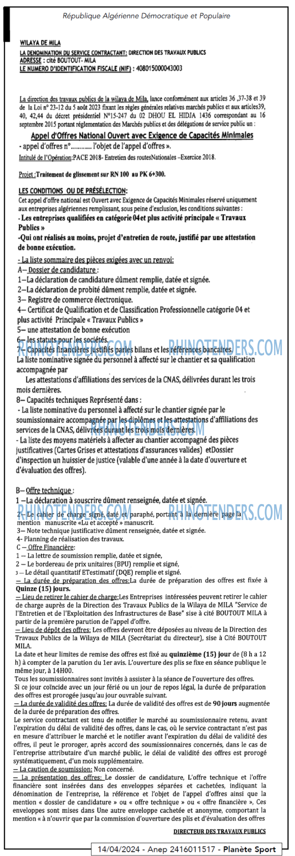 PLANETE SPORT