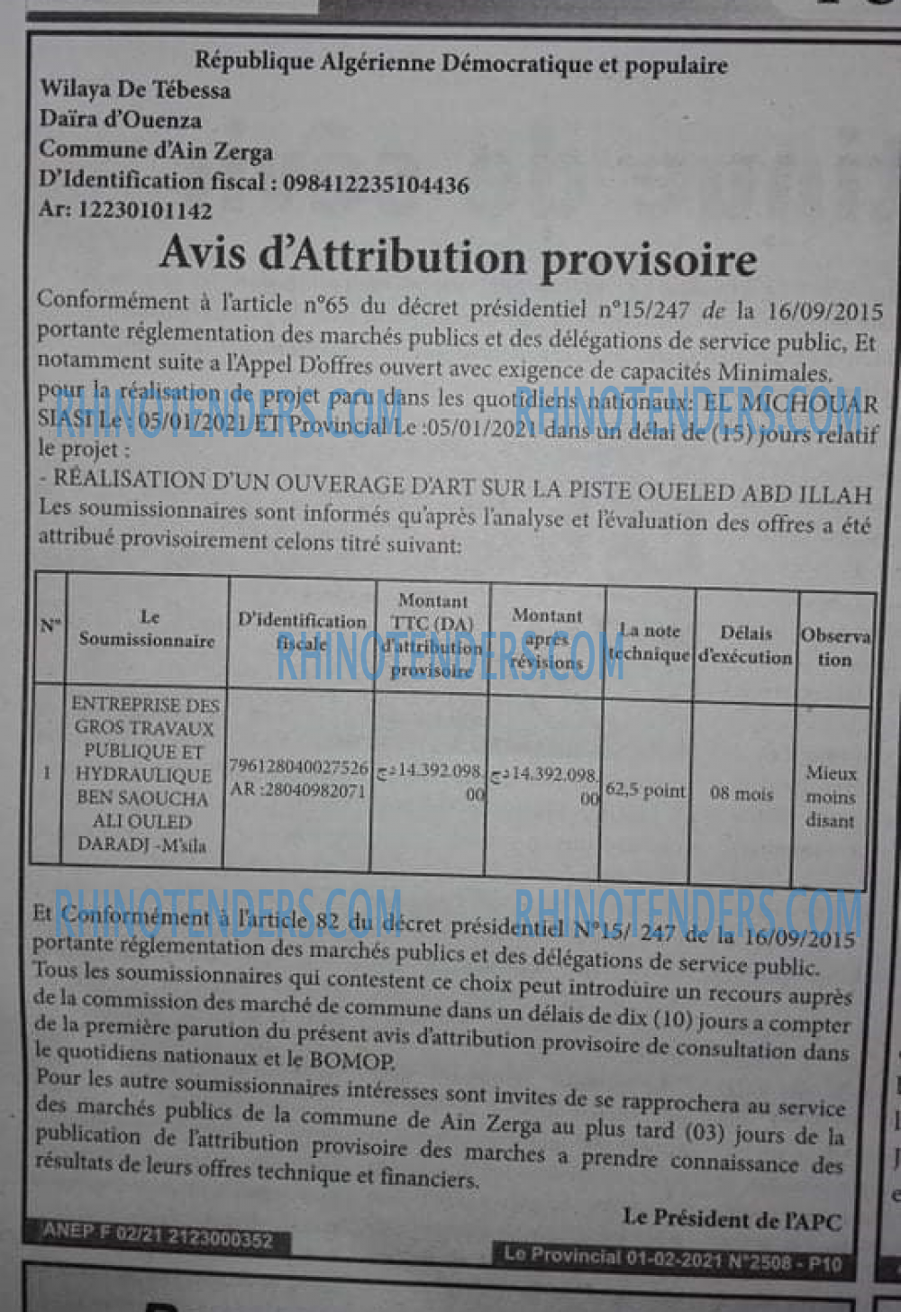 LE PROVINCIAL
