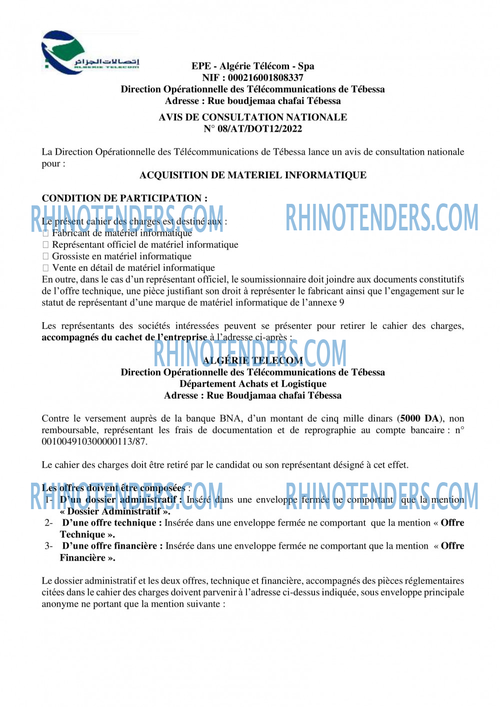 Algérie Télécom