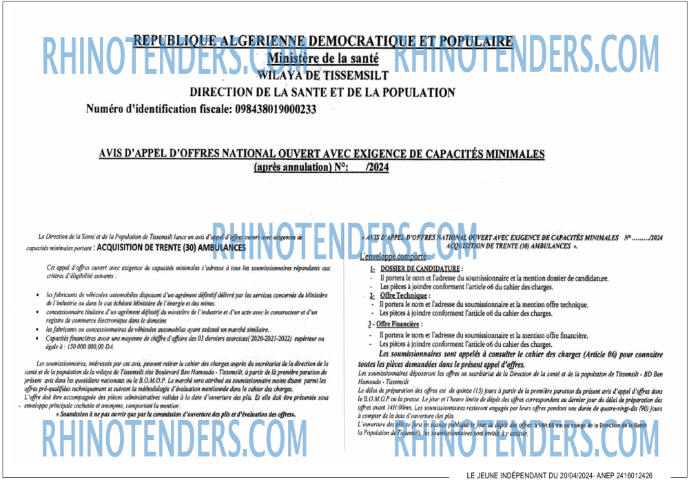 Le jeune indépendant